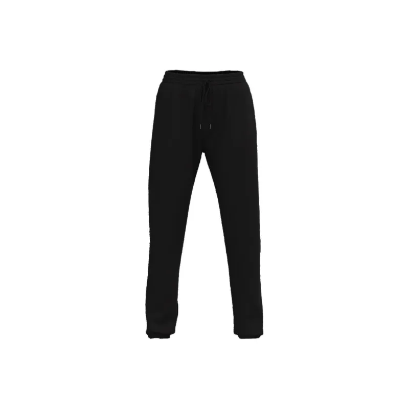 Victoria's Secret PINK IVY FLEECE SLIM SWEATPANTS/ Pure Black Knitted Sports Pants Women's Pure Black-0