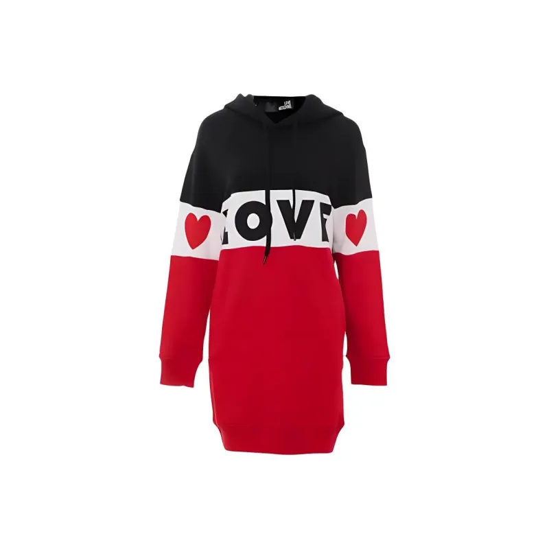 MOSCHINO Long Sleeved Dresses Women's Red-0