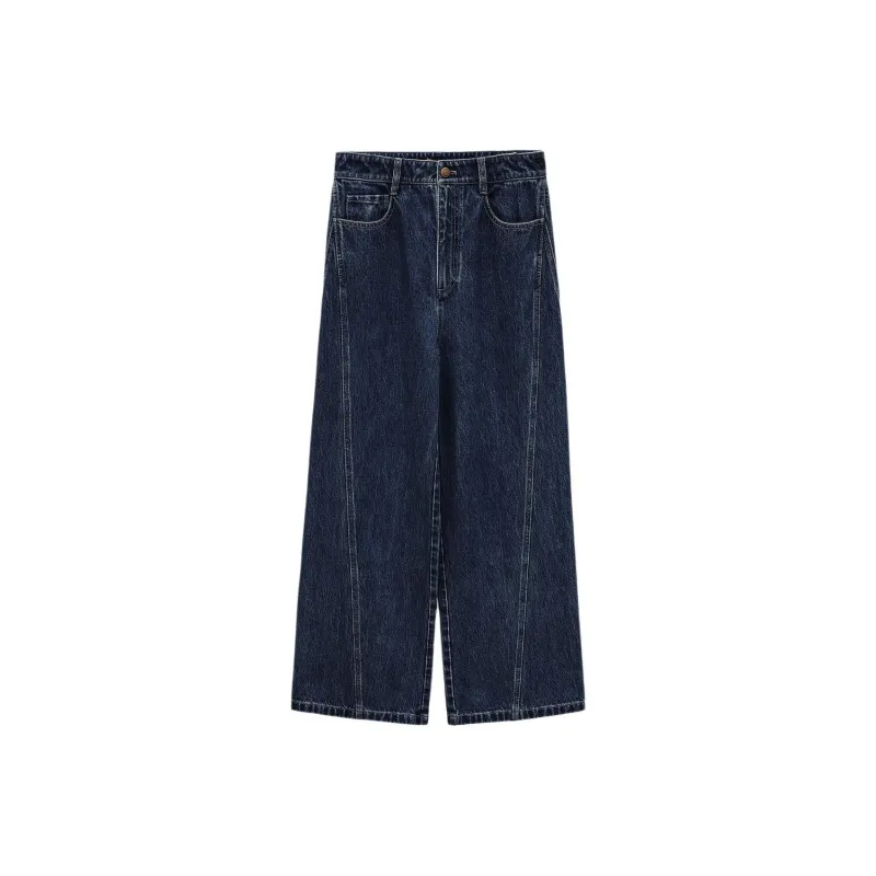 INSUN SS24 Jeans Women's Vintage Blue-0