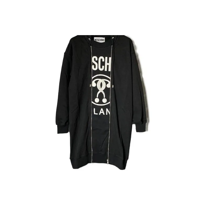 MOSCHINO Long-Sleeved Dresses Women's Black-0
