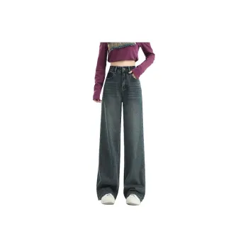YINLEI Jeans Women's Nano Green