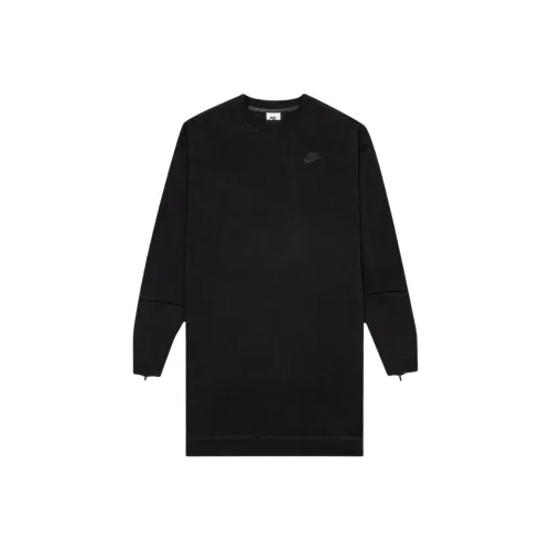 Nike Long-Sleeved Dresses Women's Black