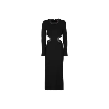 Staud Long-Sleeved Dresses Women's Black