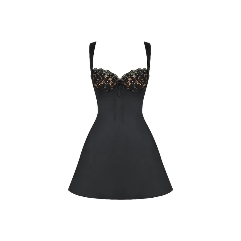 HOUSE OF CB ADRIANA Slip Dresses Women's Black-0