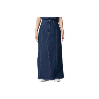 FREAK'S STORE Denim Long Skirt Women's Marine Blue