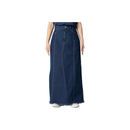 FREAK'S STORE Denim Long Skirt Women's Marine Blue