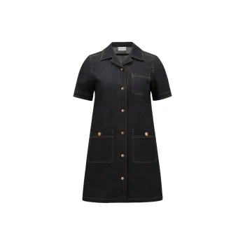 Moncler Denim Mini Dress