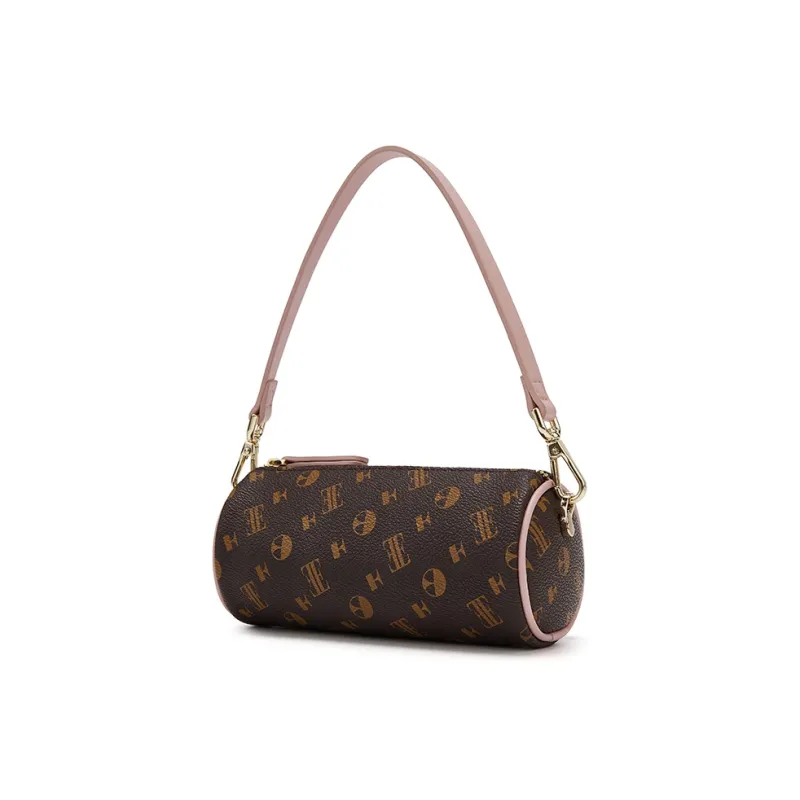 ELLE Synthetic Leather Cylinder Bag, Shoulder Bag Women's Multicolor-11