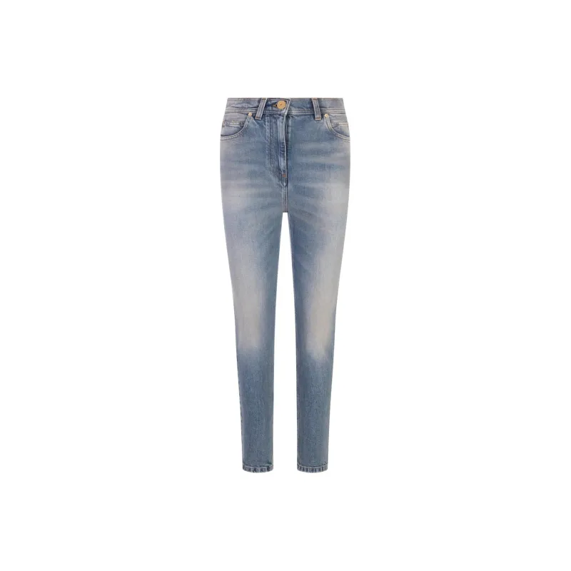 BALMAIN Jeans Women's Sky Blue-0