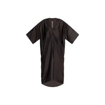 RICK OWENS Tommyknite V Neck Dress