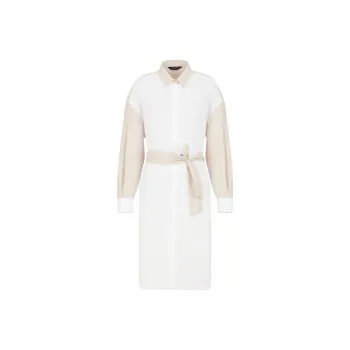 ARMANI EXCHANGE Long Sleeved Dresses Women's White