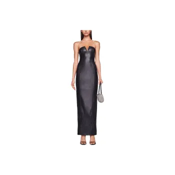 I.AM.GIA SS24 EVANNA MAXI DRESS Sleeveless Dress Women's BLACK/Black
