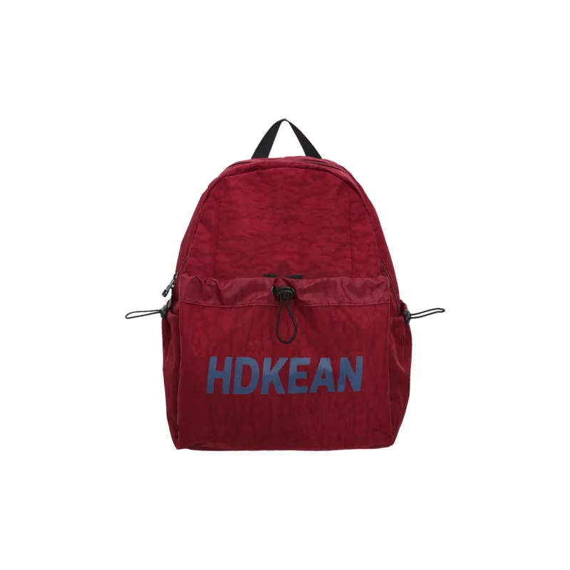 Yalu Nylon Backpack Unisex Gray/Black/Red/Khaki-10