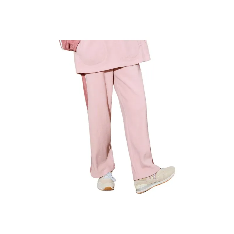 Tonlion Knitted Sports Pants Women's Light Pink-0