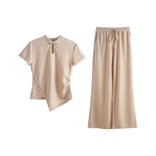 JOSR Casual Suit Women's Apricot