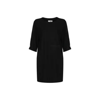 MM6 Maison Margiela Long-Sleeved Dresses Women's Black