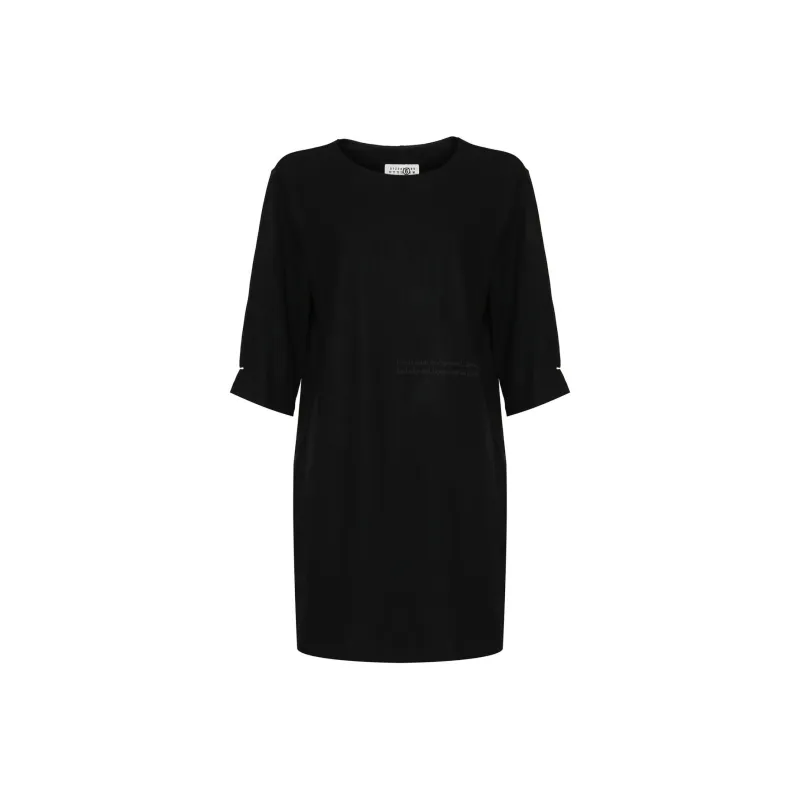 MM6 Maison Margiela Long-Sleeved Dresses Women's Black-0