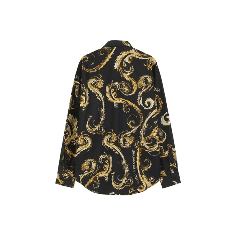 VERSACE JEANS COUTURE Watercolor Couture print Shirt-1