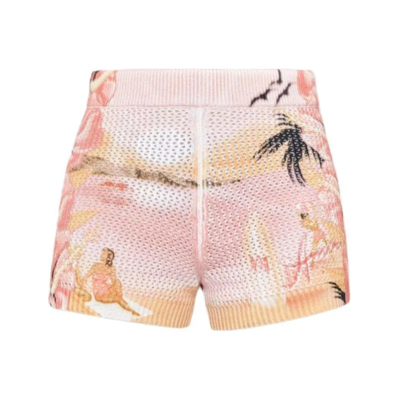 AMIRI PF24 Casual Shorts Women's Pink-0