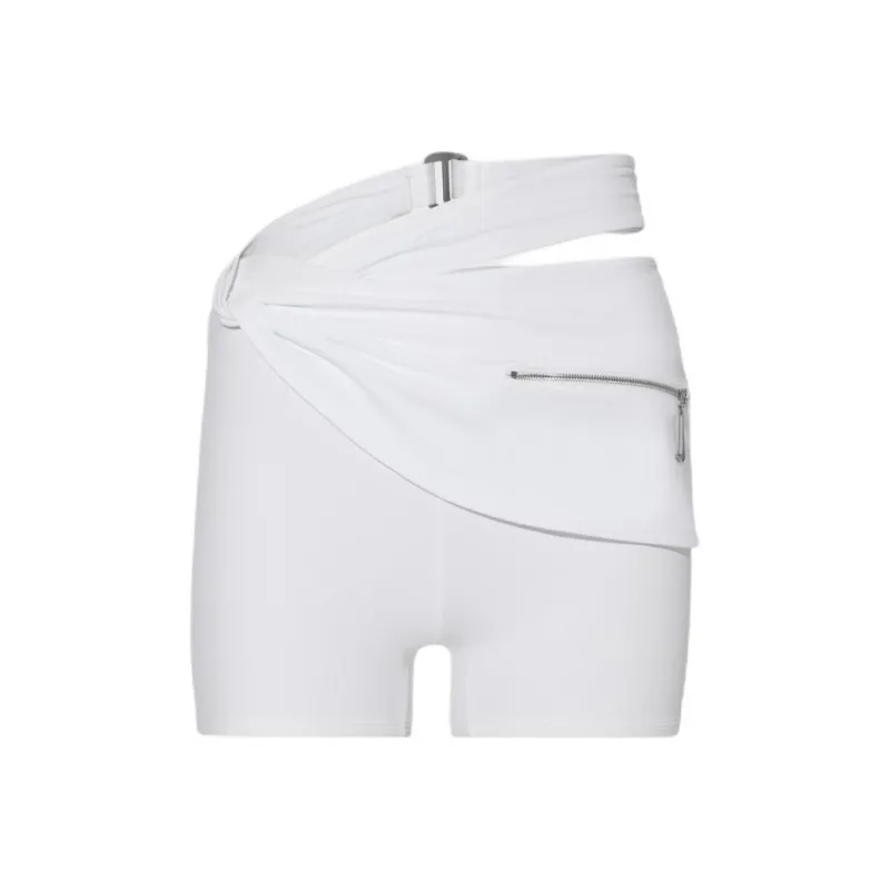 Nike X Jacquemus Collaboration SS24 Casual Shorts Asia Version Women's White-0