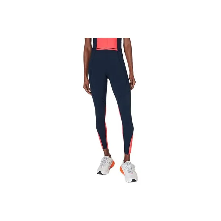 Sweaty Betty SS24 Knitted Sports Pants Women's Coral Pink/Marine Blue-0
