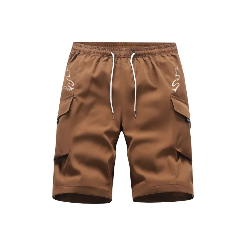 Small Columns Under The Sea Casual Shorts Unisex-2