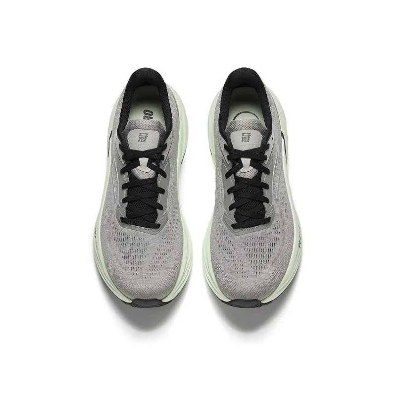 Anta Anti Slip Wear Resistant Low Top Casual Running Shoes Men's Gray-2