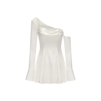 NANA JACQUELINE Long Sleeved Dresses Women's White