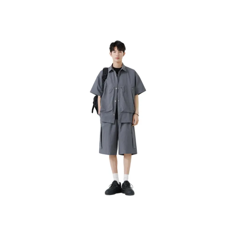 Anyveiw Shirt Matching Set Unisex-23