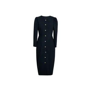 ROEYSHOUSE Long-Sleeved Dresses Women's Dark Blue