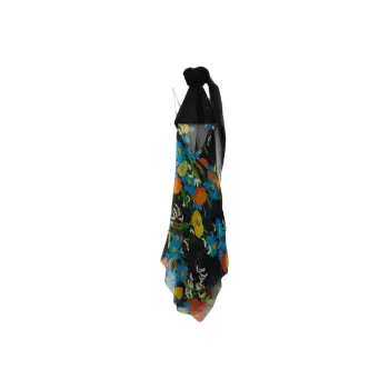 Burberry FW24 Sleeveless Dress Women's Yellow Jade Color