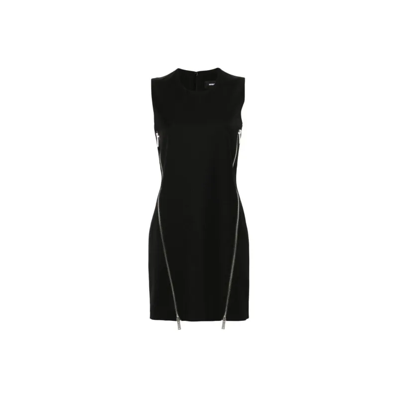 DSQUARED 2 Audrey Zip-detailed Shift Dress-0