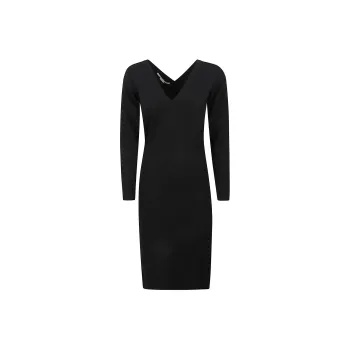 Stella McCartney Long-Sleeved Dresses Women's Black