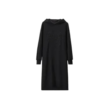 SENTUBILA Long Sleeved Dresses Women's Black
