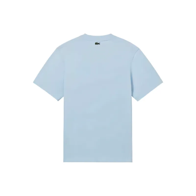 LACOSTE Signature print T shirt-5