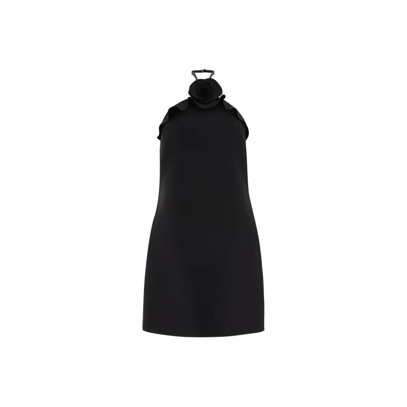 Valentino Halterneck Sleeveless Mini Dress-0