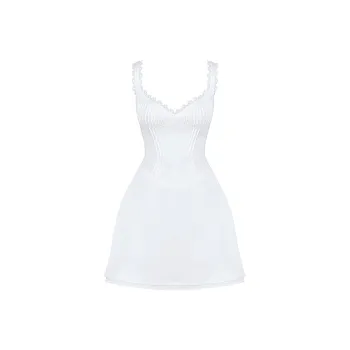 HOUSE OF CB TILLY Slip Dresses Women's WHITE/White