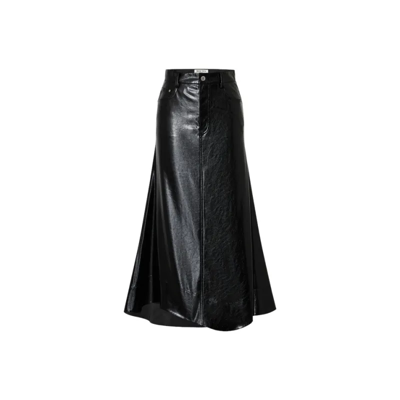 MOCO x RECTO Casual Long Skirts Women's-2