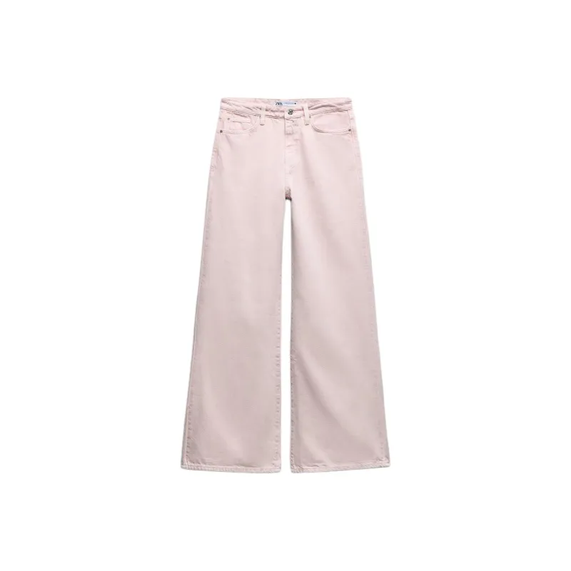 ZARA Jeans Women's Pink-0