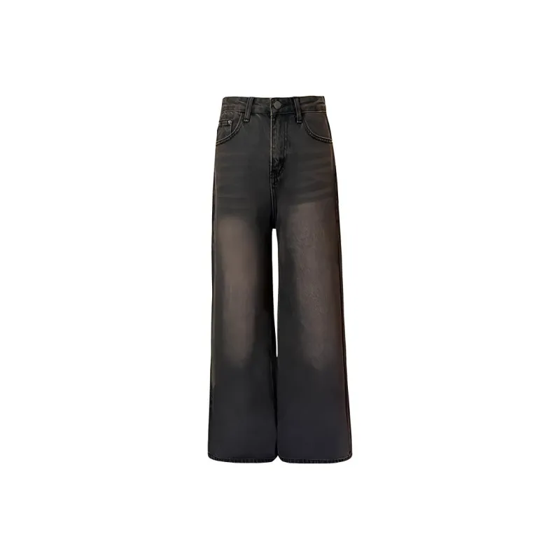 Kazakhstan Jeans Women's Black Gray-0