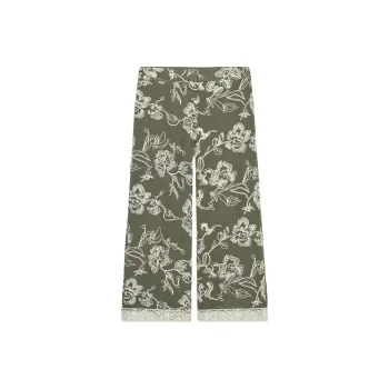 ZARA Casual Pants Women's Light Beige Yellow/Khaki