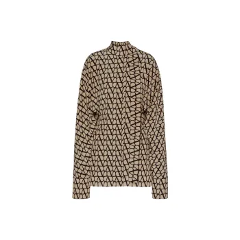 Valentino Long-Sleeved Dresses Women's Khaki
