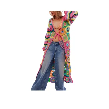 FREE PEOPLE CeliaB Arabia Dress Long-Sleeved Dresses Women's Multi/Multicolor