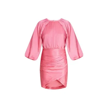 VERONICA BEARD Long-Sleeved Dresses Women's Pink