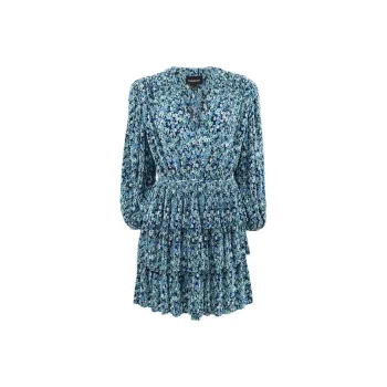 SABINA MUSAYEV Suzanne Floral-print Minidress