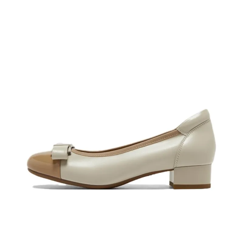 BATA Casual Single Shoes Medium Heel Women's-0
