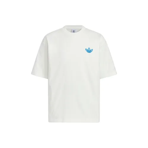 Adidas Originals Trefoil Graphic T Shirt Men's White