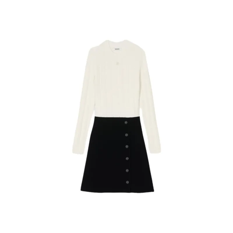 Sandro Knitted Dress-0