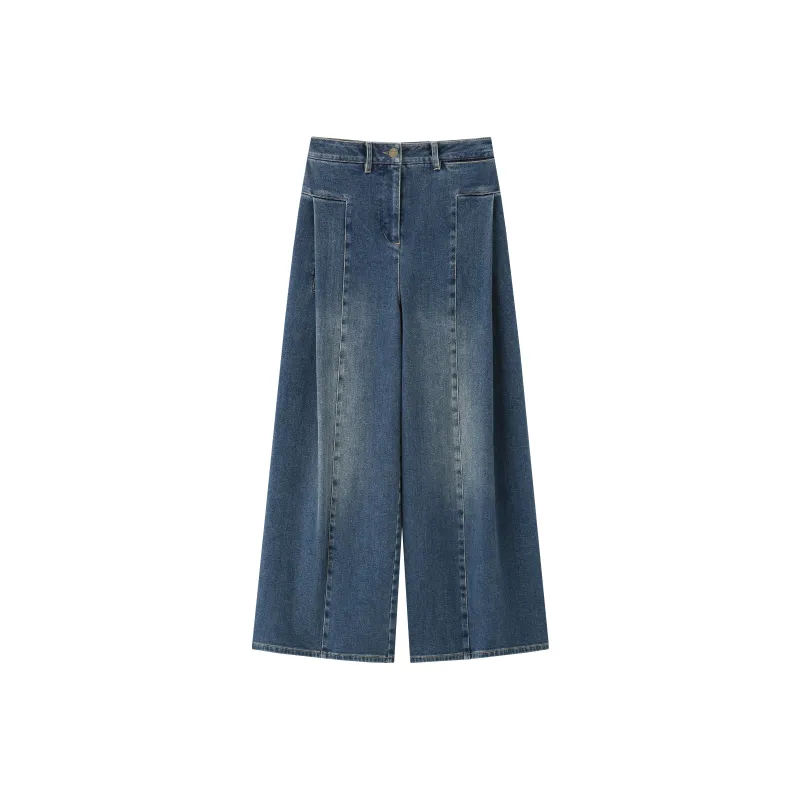 Luqingyi Jeans Women's Blue-0