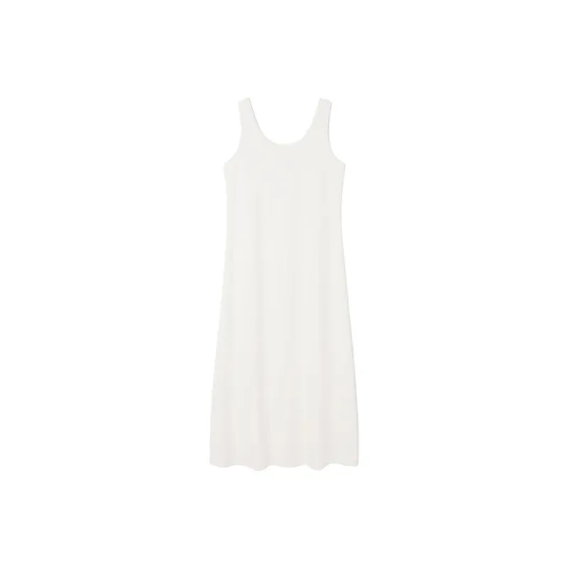 COS SS24 Sleeveless Dress Women's White-0
